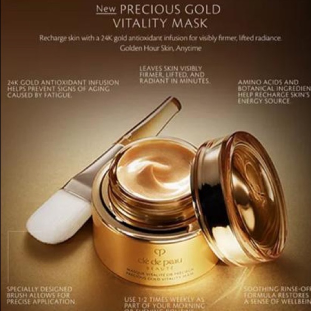 Clé de Peau Gold Radiance Mask - Picture 6 of 7